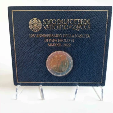 2 euro Vatikán 2022 - Pavol VI. BU_1